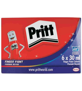 Pritt Parmak Boyası 30 ML 6 Renk 1221355