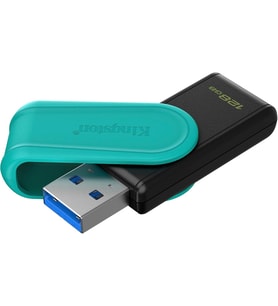 DataTraveler Exodia S USB Bellek - 128GB - USB 3.2 Gen 1 - USB Tip A - Siyah/Turkuaz