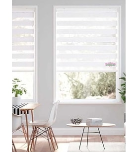 NİVEMESHOME BAMBU EKRU ZEBRA STOR PERDE