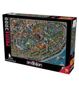 Anatolian Puzzle 3000 Parça Fractal İstanbul 4913
