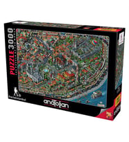 Anatolian Puzzle 3000 Parça Fractal İstanbul 4913