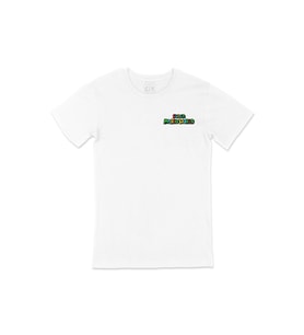 Super Mario World Cep Logo Tasarımlı Beyaz Tişört