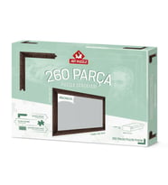 Art Puzzle Kahverengi 260 Parça Demonte Puzzle Çerçevesi