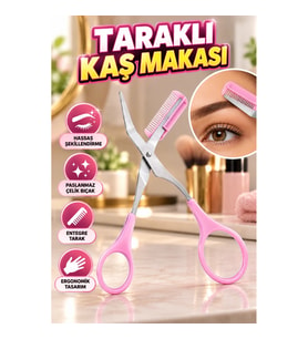 Taraklı Kaş Makası – Paslanmaz Çelik Hassas Kaş Şekillendirme