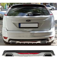 Ford Focus Mk2 HB Gri Difüzör Difizör Kare Egzoz Görünüm Reflektörlü