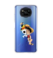 Poco X3 PRO / X3 NFC Uyumlu One Piece Luffy Tasarımlı Şeffaf Telefon Kılıfı