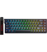 Manyetik Klavye Rapid Trigger Graywood Swtich 8000Hz RGB TKL Hot Swap Oyuncu Klavyesi Siyah