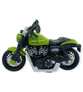 Sürtmeli Işıklı Sesli Chopper Motor Sarı 15cm - 1 ADET