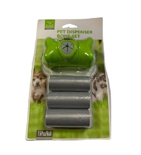 Nunbell 3 Rulo Poşetli Köpek Dışkı Aparatı