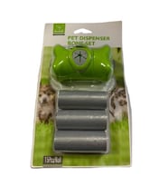 Nunbell 3 Rulo Poşetli Köpek Dışkı Aparatı