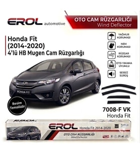 HONDA FİT (2014-2020) 4'LÜ HB MUGEN CAM RÜZGARLIĞI