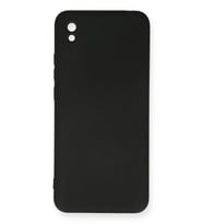 Pilelistore   Xiaomi Redmi 9A Kılıf Nano içi Kadife Silikon - Siyah