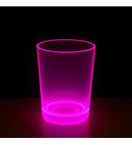 Northcity Partyglow Neon Pembe Işıklı Bardak - Glow Stick'li Tekrar Kullanımlık Parti Bardağı