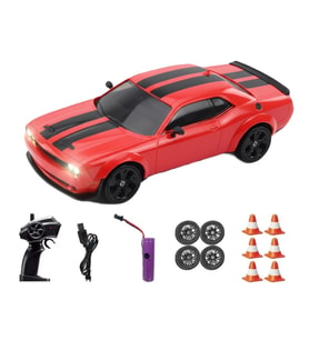Hstar Uzaktan Kumandalı Işıklı Drift Arabası Challenger Kırmızı
