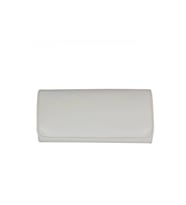 By EDUU Kadın Zincirli Portföy & Clutch Rugan Omuz Abiye Çanta (Beyaz)