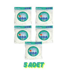 5 Adet Mikro Fiber Mop Yedek Paspas Başlığı Seti