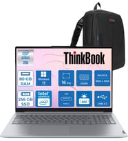 Lenovo Thinkbook 16 Gen 8 Ial Intel Core Ultra 5 225U 80GB Ddr5 256GB SSD Windows 11 Home Intel Aı Boost 16 Inç Wuxga (1920 x 1200) IPS 300NITS Taşınabilir Bilgisayar 21SK007VTXH43 + Zetta Çanta