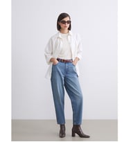 LCW Jeans İndigo Barrel Fit Kadın Jean Pantolon
