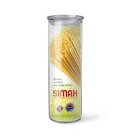 Plastik Kapaklı Cam Saklama Kabı Klasik Ev 1,8lt çap 96mm yükseklik 290mm