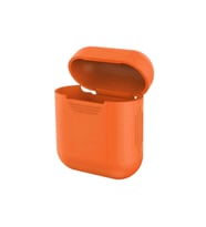 Apple Airpods Uyumlu Zore Standart Silikon Kılıf (Turuncu)