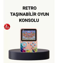 Northcity 500 Klasik Oyunlu Retro Oyun Konsolu - Taşınabilir ve TV Bağlantılı