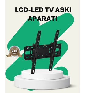 32 İnç TV Duvar Askı Braketi Stabil Güvenli Montaj Çelik Gövde