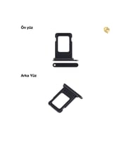 İphone 15 Pro Sim İç Yuvası Tekli Siyah Sim yuvası sim tepsisi sim aparatı yeni sim yuvası tekli sim tepsisi sim çekmecesi