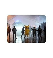 Eylemlerde Pikaçu Araba Buzdolabı Magneti (Standart)