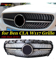 Mercedes W117 CLA Diamond Ön Panjur Izgara 2016-2018 Makyajlı