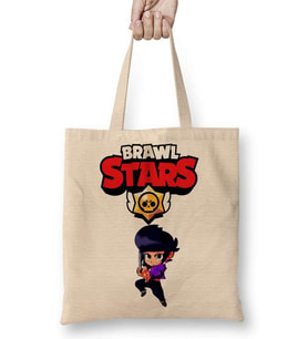 Brawl Stars Bibi And Bull 02 Bez Çanta Uzun Saplı