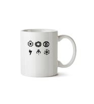 Jedi Star Wars Symbol İki Tarafı Baskılı Kupa Bardak