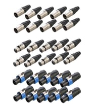 Lastvoice Connection Paket-3 Jak XLR Speakon Konnektör Paketi
