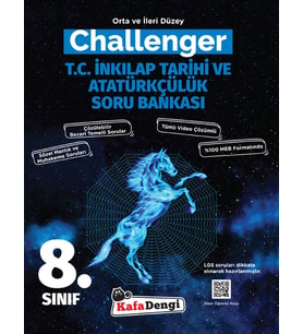 Kafa Dengi Yayınları 8. Sınıf Challenger T.C. İnkılap Tarihi ve Atatürkçülük Soru Bankası