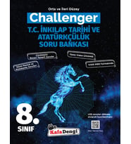 Kafa Dengi Yayınları 8. Sınıf Challenger T.C. İnkılap Tarihi ve Atatürkçülük Soru Bankası