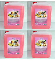 Palex 5 KG Oda Parfümü Çamaşır Parfümü 4x5kg-TROPİKAL MEYVELER (Pembe)