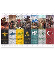 Yaşasın Irkımın Turan Ülküsü Puzzle 240 Parça Yapboz