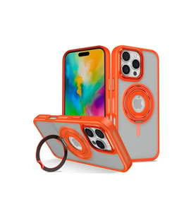 Joko Apple iPhone 16 Pro Max Banza Magsafe Standlı Kapak - Turuncu