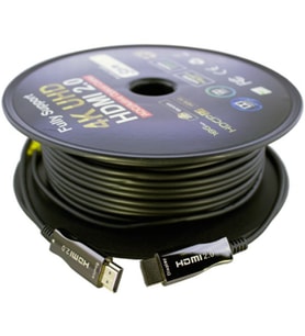 S Line 70 Metre Optik HDMI Kablo - FK0570F (Siyah)