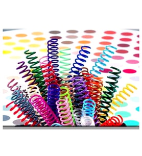 Mapi Plastik Helezon Spiral 16Mm Şeffaf  - 10 adet