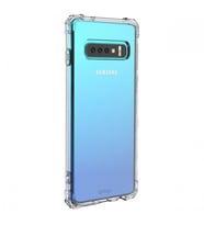 Blogy Galaxy S10 ile Uyumlu Crystal Fit Kılıf Crystal Clear