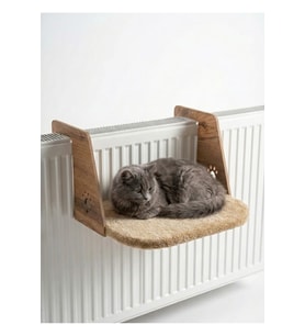 Yumuşak Peluş Kedi Yatağı, Radyatör Üstü, 45x29 cm, 20 kg Taşıma
