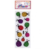 Ticon Uğur Böceği Renkli Sticker - 3 adet