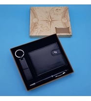 Dodes Siyah Touchpen Kalem Anahtarlık ve Cüzdan