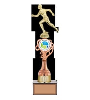 ODAK KUPA - Figürlü Kupalar - Atletizm Erkek Figürlü Kupalar FG-036 C - 38 cm
