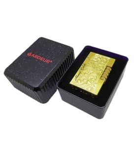 Ardeur® Monarch Golden Gold İsme Özel Çakmak Hediyelik Çakmak