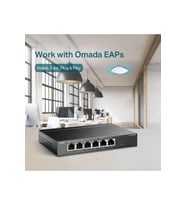 TP-Link TL-SF1006P 6 Port 10/100 Mbps Switch Outlet