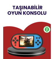520 Oyunlu El Oyun Konsolu TV Bağlantılı HD LCD Ekranlı