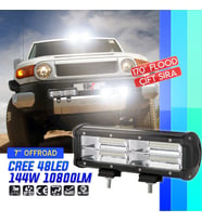 144W Offroad Yayıcı Delici Metal Off Road Led Bar 24 cm