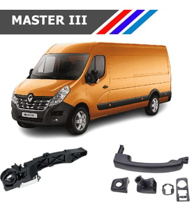 Renault Master III Arka Bagaj Kapı Dış Açma Kolu ve İç Mekanizması Takım 806067794R