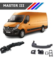 Renault Master III Arka Bagaj Kapı Dış Açma Kolu ve İç Mekanizması Takım 806067794R